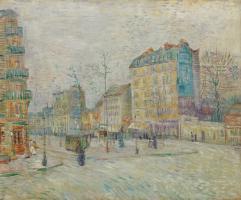 k Boulevard de Clichy 1887 Vincent van Gogh Van Gogh Museum Amsterdam