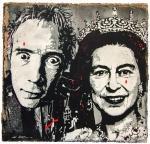 voelk Jef Aerosol Johnny Rotten Queen Elisabeth klein