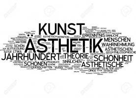 k word cloud Asthetik und kunst