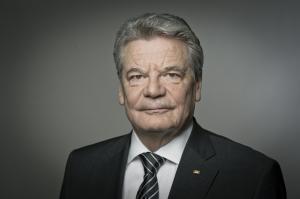 A Joachim Gauck Portraet schw