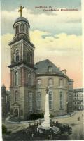 F Postkarte Paulskirche und Einheitsdenkmal vor Zerstoerung copyright ISG S17 344