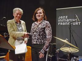 hr Jazzstipendium Kulturdezernentin Hartwig Natalya Karmazin Copyright Bernd Kammerer