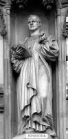 Bonhoeffer Statue an der Westminste Abbey