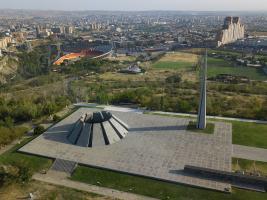 1280px Genocide Memorial complex from air on a sunny day September 2017