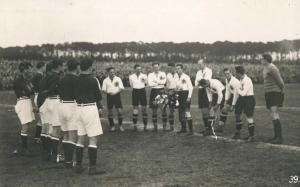 Landerspiel gegen Schweiz Deutsche Nationalmannschaft 1922 Riederwald 2 Copyright Eintracht Frankfurt Museum
