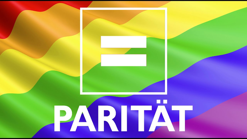 csm Paritatisches Kurzlogo auf Regenbogenflagge c089b2f950