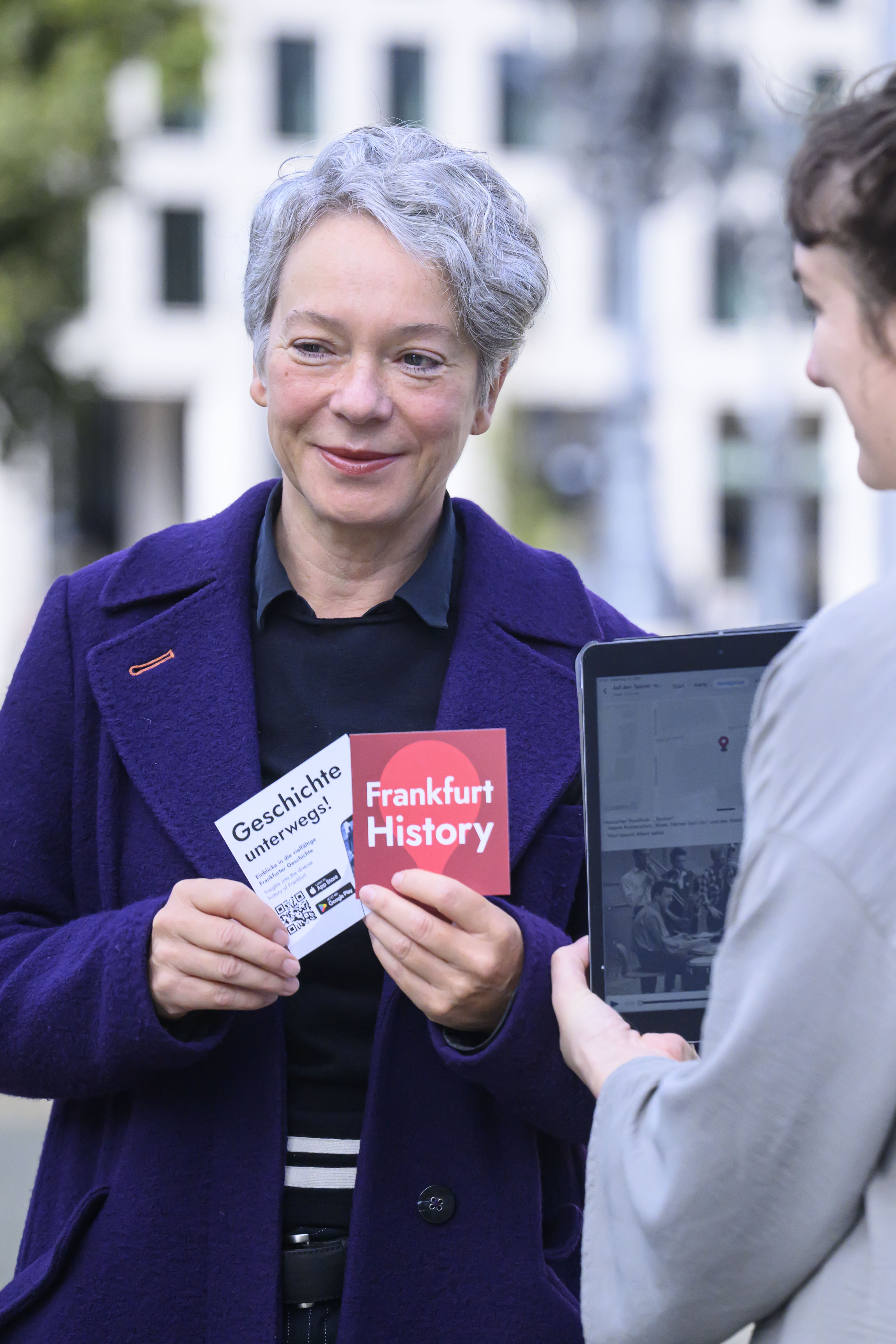 Audiowalk History App Ina Hartwig Copyright Stadt Frankfurt am Main Salome Roessler