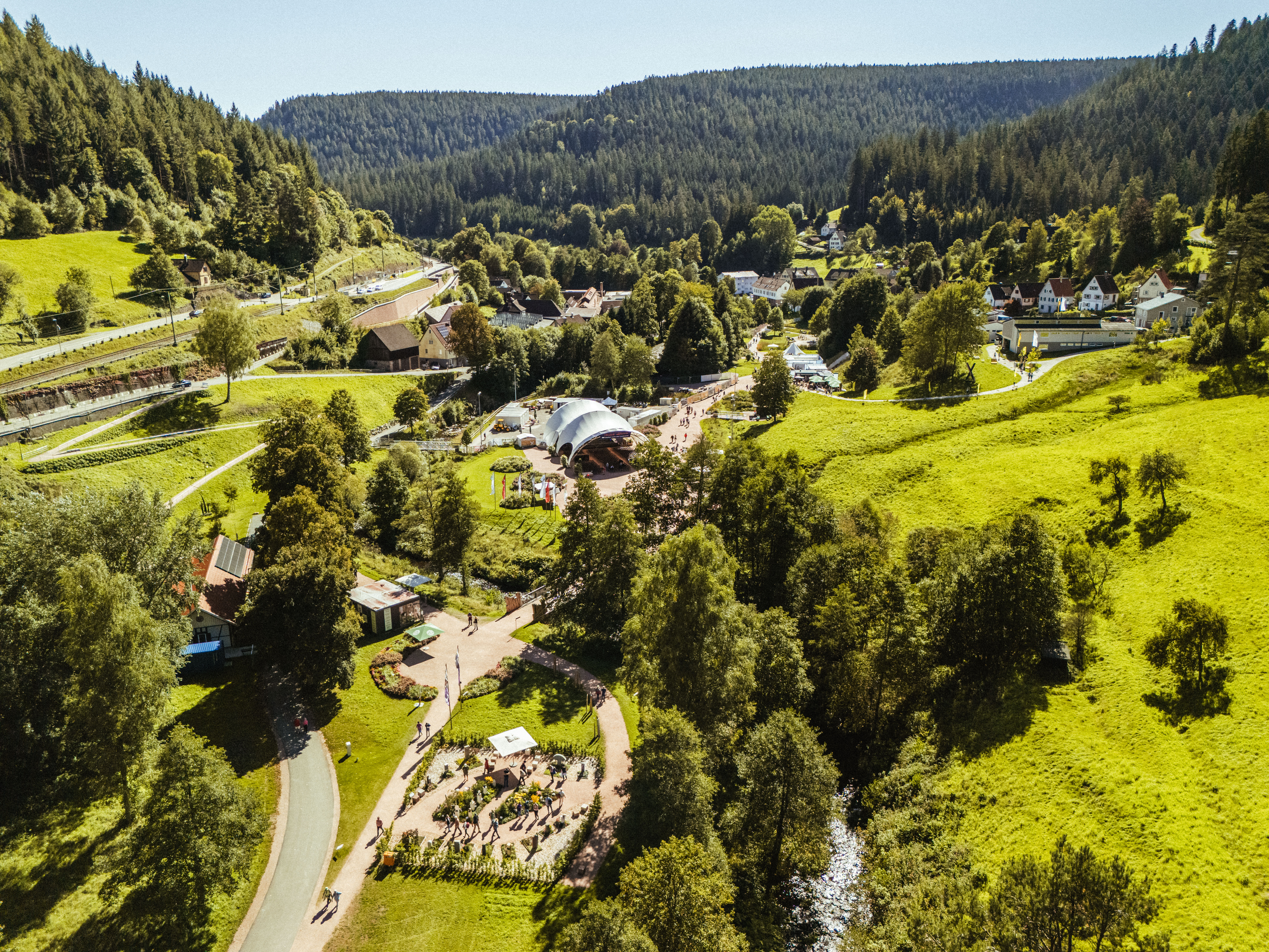 Gartenschau Drohne