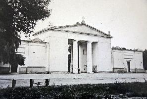 Eingangsportal Hauptfriedhof 1870 Copyright Institut für Stadtgeschichte Foto Carl Friedrich Mylius