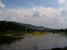 Elbe Landschaft bei Decin Foto Lutz 1