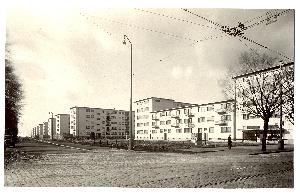 Siedlung Miquelstrasse heute Carl von Weinberg Siedlung Copyright Historisches Museum Frankfurt Foto Max Goellner