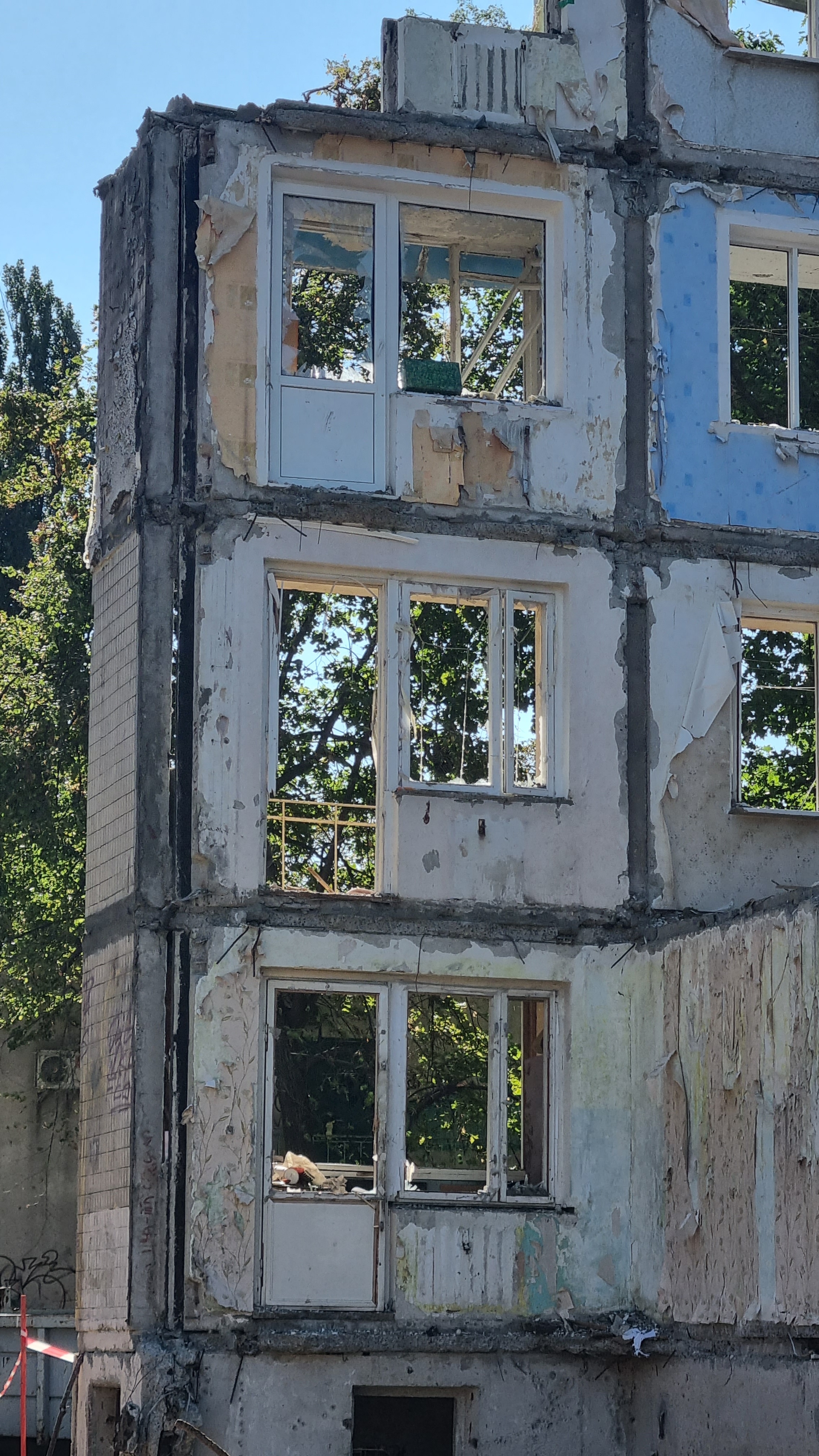Haus durchsichtig