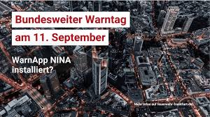 bundesweiter warntag